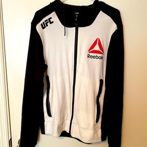 Reebok zipped hoodie UFC